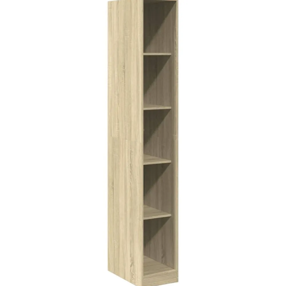 Armoires & Meubles De Rangement-vidaXL Garde-robe chêne sonoma 30x50x200 cm bois d'ingénierie Chêne sonoma