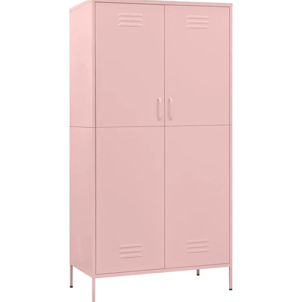 vidaXL Garde-robe 90x50x180 cm Acier