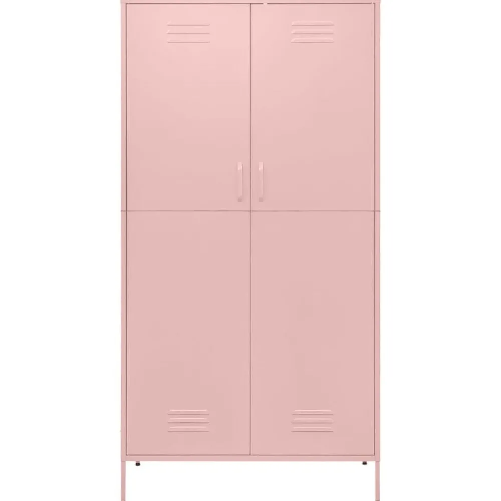 vidaXL Garde-robe 90x50x180 cm Acier