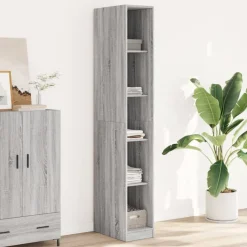 Armoires & Meubles De Rangement-vidaXL Garde-robe 30x50x200 cm bois d'ingénierie Sonoma gris