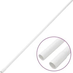 Appareils Électroniques-vidaXL Goulottes de câble Ø16 mm 10 m PVC