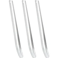 Loisirs De Plein Air-vidaXL Grattoirs à sueur de cheval 3 pcs argenté aluminium