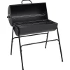 vidaXL Gril à baril avec 2 grilles de cuisson Noir 80x95x90 cm Acier