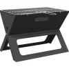 vidaXL Grill extérieur Noir 46 x 31 x 31 cm Acier