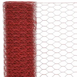 vidaXL Grillage Acier avec revêtement en PVC 25x1 m