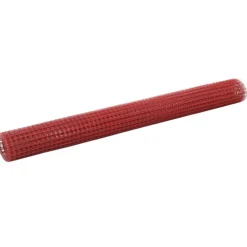 Clôtures & Barrières-vidaXL Grillage Acier avec revêtement en PVC 10x1,5 m Rouge