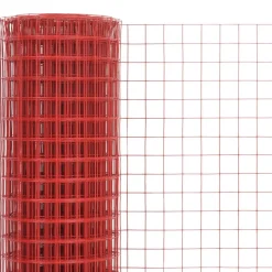 vidaXL Grillage Acier avec revêtement en PVC 10x1 m