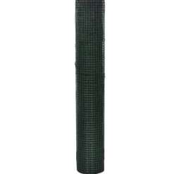 Clôtures & Barrières-vidaXL Grillage acier galvanisé et revêtement en PVC 10x1 m Vert