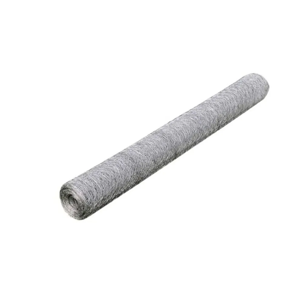 Clôtures & Barrières-vidaXL Grillage pour volière Acier galvanisé 25 x 0,5 m é Argent