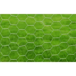 Clôtures & Barrières-vidaXL Grillage pour volière Acier galvanisé 25 x 0,5 m é Argent