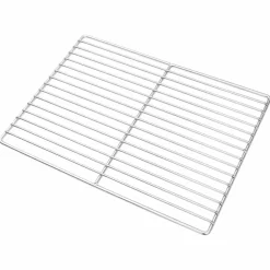vidaXL Grille de barbecue Argenté 40 x 30 cm Acier inoxydable