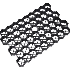 vidaXL Grilles d'herbe 16 pcs 60x40x3 cm plastique