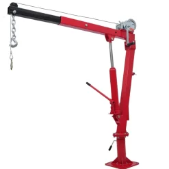 Manutention De Matériaux-vidaXL Grue de camion avec câble et treuil