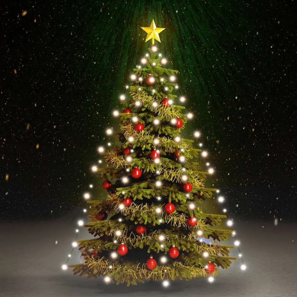 vidaXL Guirlande lumineuse d'arbre de Noël 150 LED 150 cm