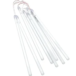 Luminaires-vidaXL Guirlandes lumineuses 8 pcs 30 cm 192 LED Blanc froid