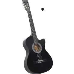 vidaXL Guitare découpée classique occidentale avec 6 cordes 38"