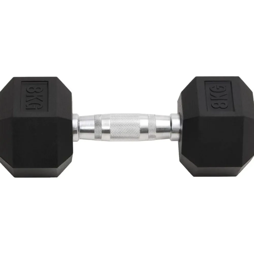 Entraînement & Fitness-vidaXL Haltères 2 pcs 16 kg Total Fonte