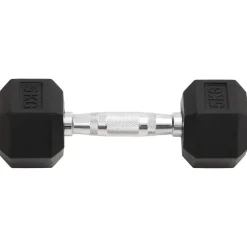 Entraînement & Fitness-vidaXL Haltères 2 pcs 10 kg Total Fonte