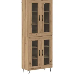 vidaXL Haut Armoire Chêne artisanal 69,5 x 34 x 180 cm