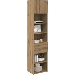 vidaXL Haut Armoire Montage mural Chêne artisanal 50 x 42,5 x 225 cm