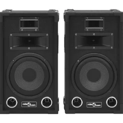 Appareils Électroniques-vidaXL Haut-parleurs scène Hifi passifs professionnels 2 pcs 800W Noir