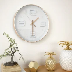 vidaXL Horloge murale avec aspect de 30,5 cm
