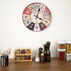 vidaXL Horloge murale vintage e 30 cm