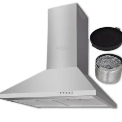 vidaXL Hotte Acier inoxydable 600 mm
