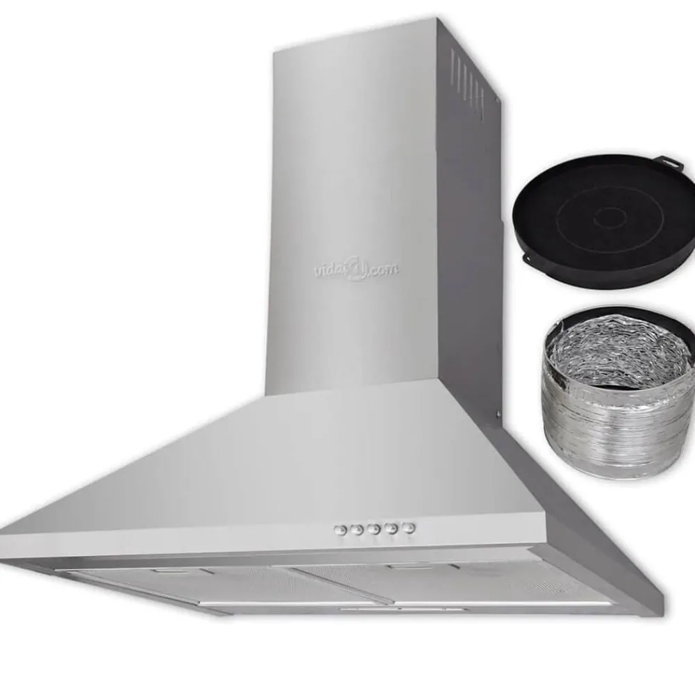 vidaXL Hotte Acier inoxydable 600 mm