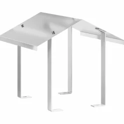 vidaXL Hotte de cheminée Argenté 40 x 40 x 37,5 cm Acier inoxydable