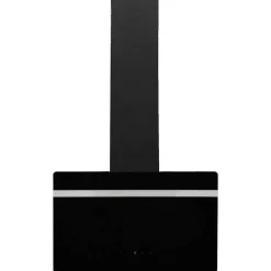 Arts De La Table & Arts Culinaires-vidaXL Hotte murale 60 cm Acier et verre trempé Noir