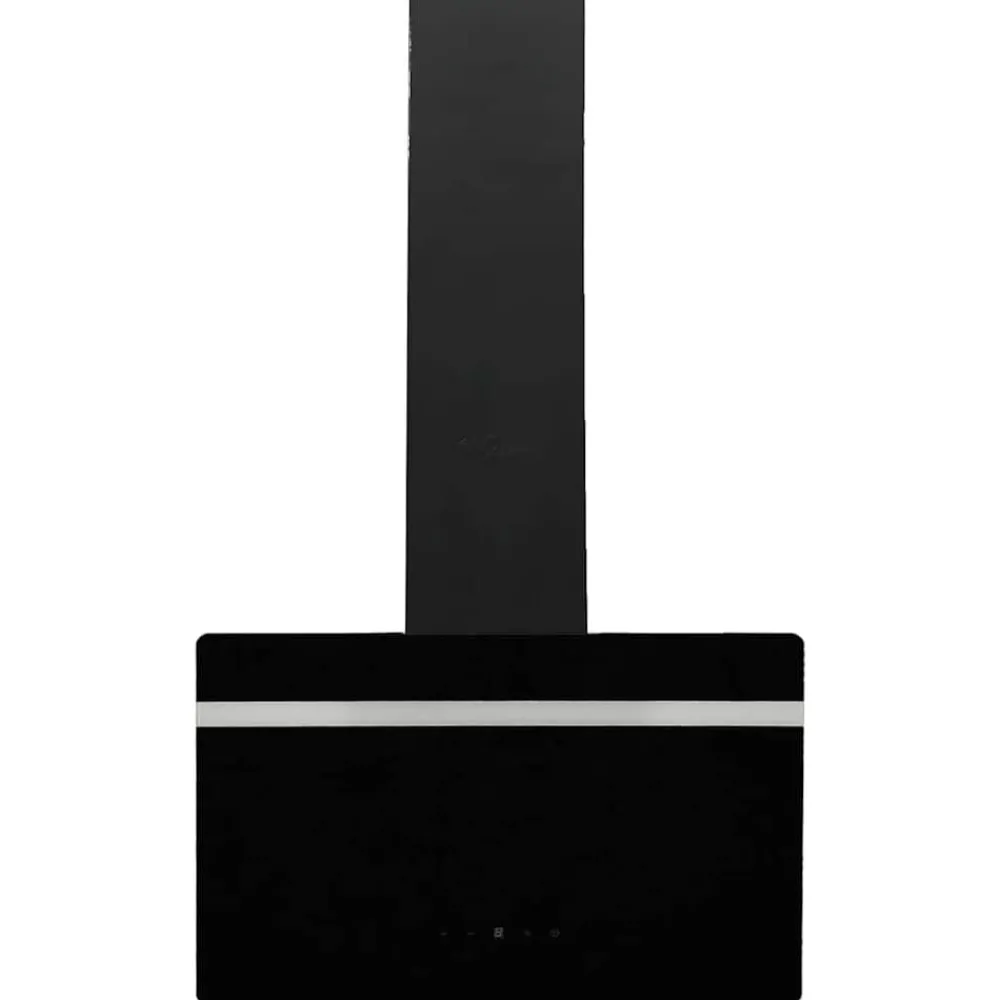 Arts De La Table & Arts Culinaires-vidaXL Hotte murale 60 cm Acier et verre trempé Noir