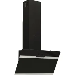 vidaXL Hotte murale 60 cm Acier et verre trempé