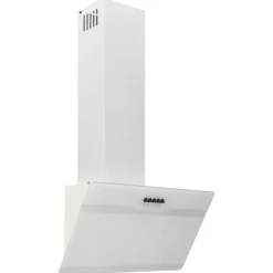 vidaXL Hotte murale 60 cm Acier et verre trempé