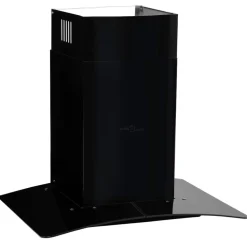 vidaXL Hotte murale Acier inoxydable 756 m³/h 60 cm Noir