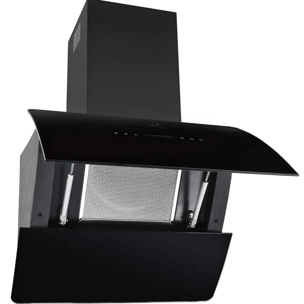 Arts De La Table & Arts Culinaires-vidaXL Hotte murale acier inoxydable 756 m³/h 60 cm Noir
