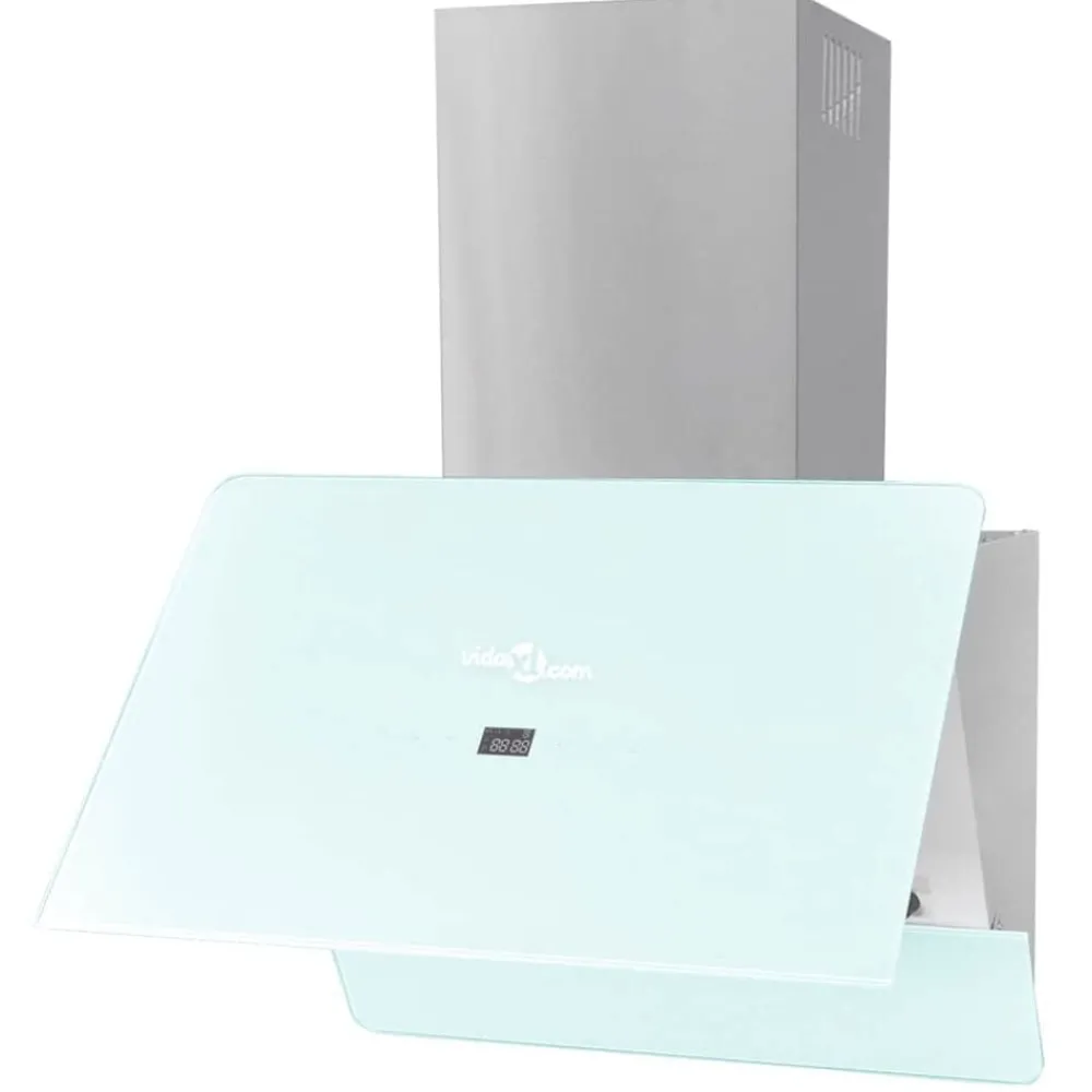 vidaXL Hotte Verre trempé 600 mm