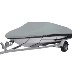 Pièces Détachées Pour Véhicules-vidaXL Housse de bateau 410x110x40 cm Gris