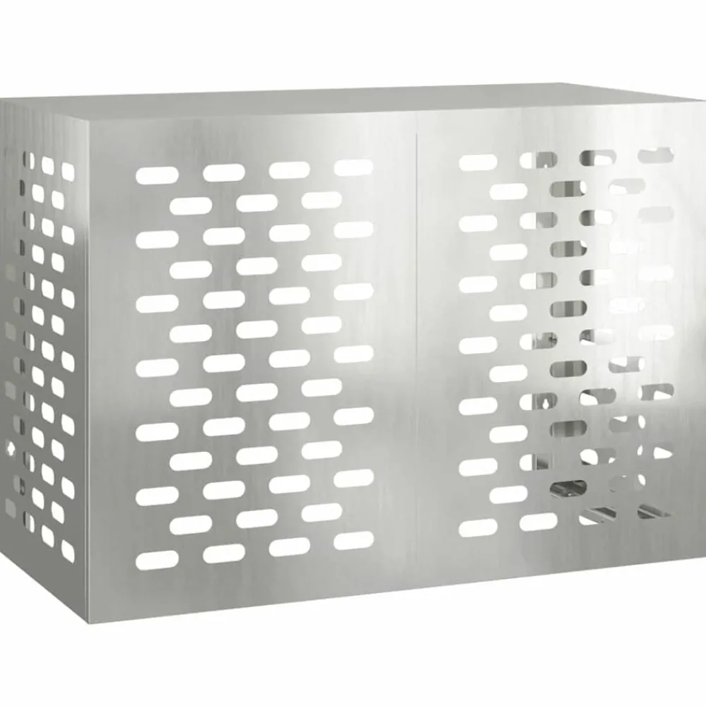 vidaXL Housse de climatiseur Argent 100 x 50 x 70 cm