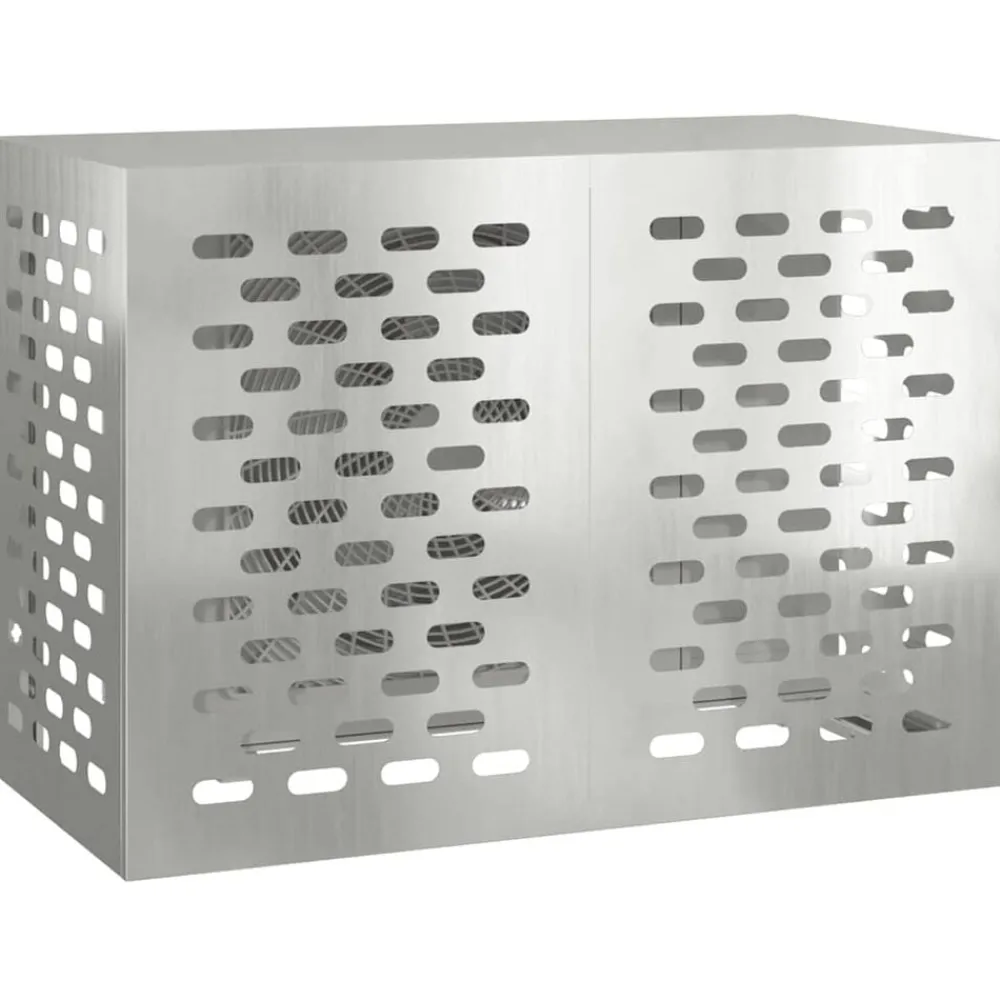 vidaXL Housse de climatiseur Argent 100 x 50 x 70 cm