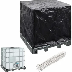 vidaXL Housse de récipient IBC 8 œillets 116x100x120 cm