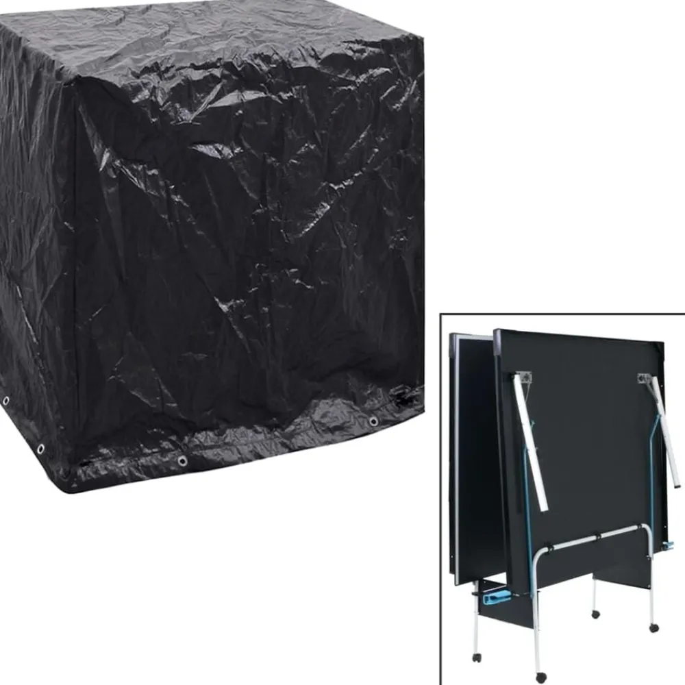 vidaXL Housse de salon de jardin Table de ping-pong 160x55x182 cm