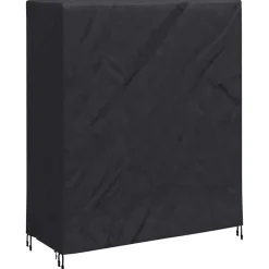 Accessoires Pour Meubles D'Extérieur-vidaXL Housse de Table de Pingpong Uni Noir 165 x 70 x 185 cm tissu
