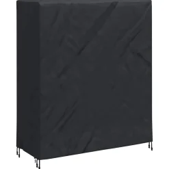 Accessoires Pour Meubles D'Extérieur-vidaXL Housse de Table de Pingpong Uni Noir 165 x 70 x 185 cm tissu