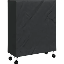 Accessoires Pour Meubles D'Extérieur-vidaXL Housse de Table de Pingpong Uni Noir 165 x 70 x 185 cm tissu