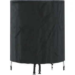 Accessoires Pour Meubles D'Extérieur-vidaXL Housse de Table Uni Noir 62 x 62 x 70 cm tissu