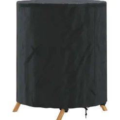 Accessoires Pour Meubles D'Extérieur-vidaXL Housse de Table Uni Noir 62 x 62 x 70 cm tissu