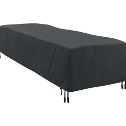 Accessoires Pour Meubles D'Extérieur-vidaXL Housse de Transat Uni Noir 74 x 210 x 40 cm tissu