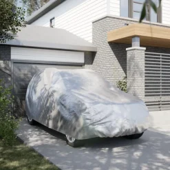 vidaXL Housse de voiture SUV avec sangles à boucle complète M PEVA