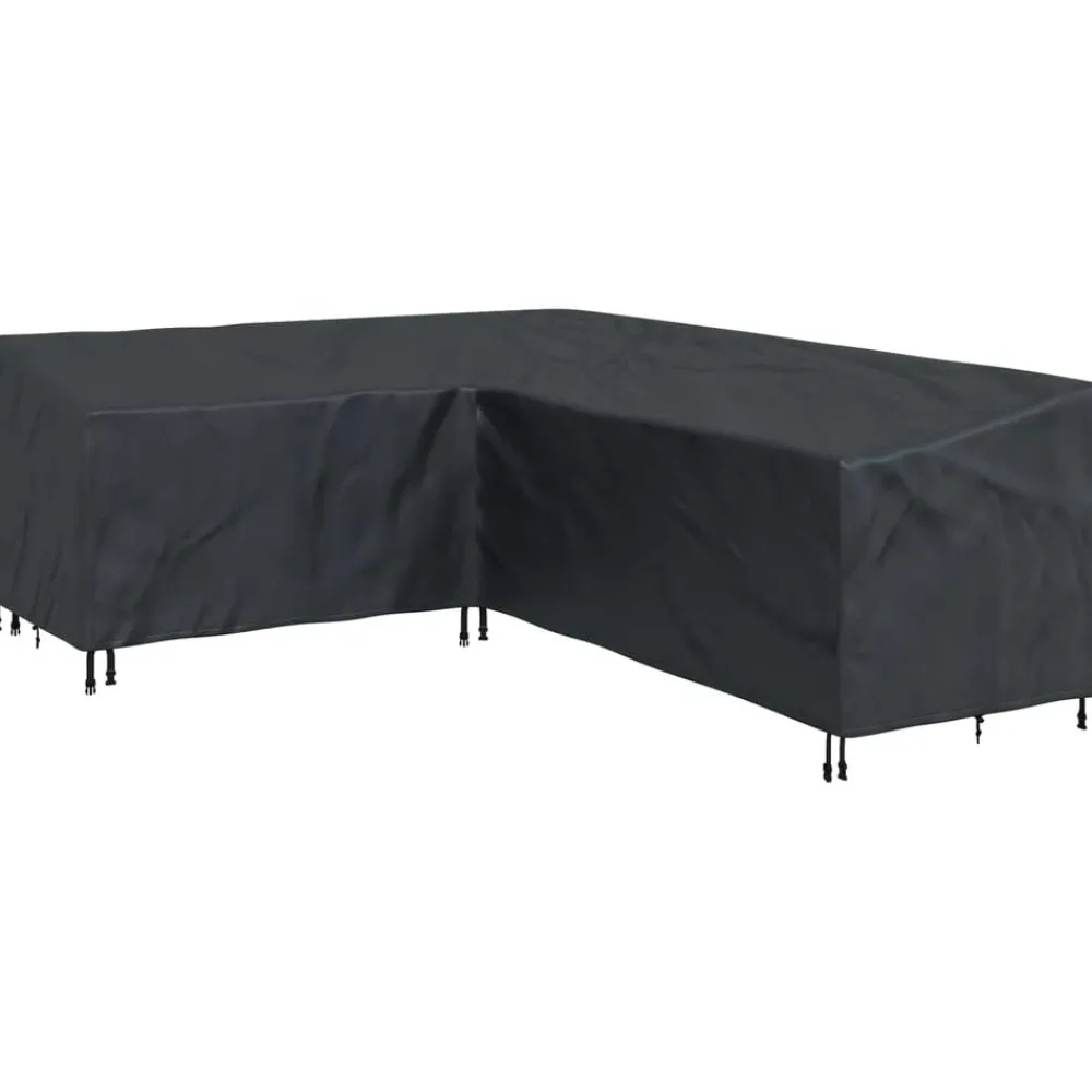 Accessoires Pour Meubles D'Extérieur-vidaXL Housse pour meubles Noir 250 x 180 x 80 cm Tissu Oxford 600D